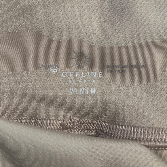 Aerie OFFLINE Light Pink Camo Workout Leggings - Picture 2 of 2